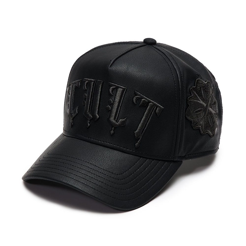 Cult X El Alfa Logo 5 Panel A Frame Trucker Hat