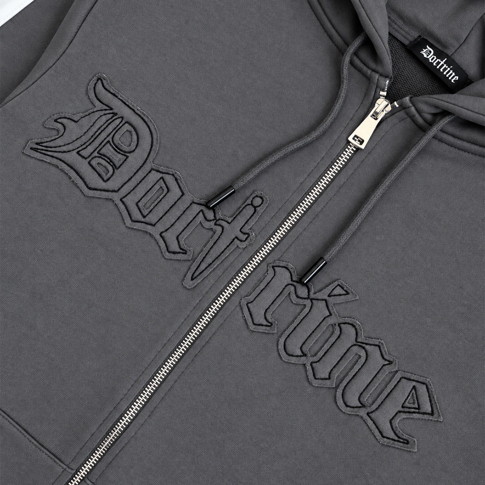 Doctrine Full Zip Signatrue Hoodie