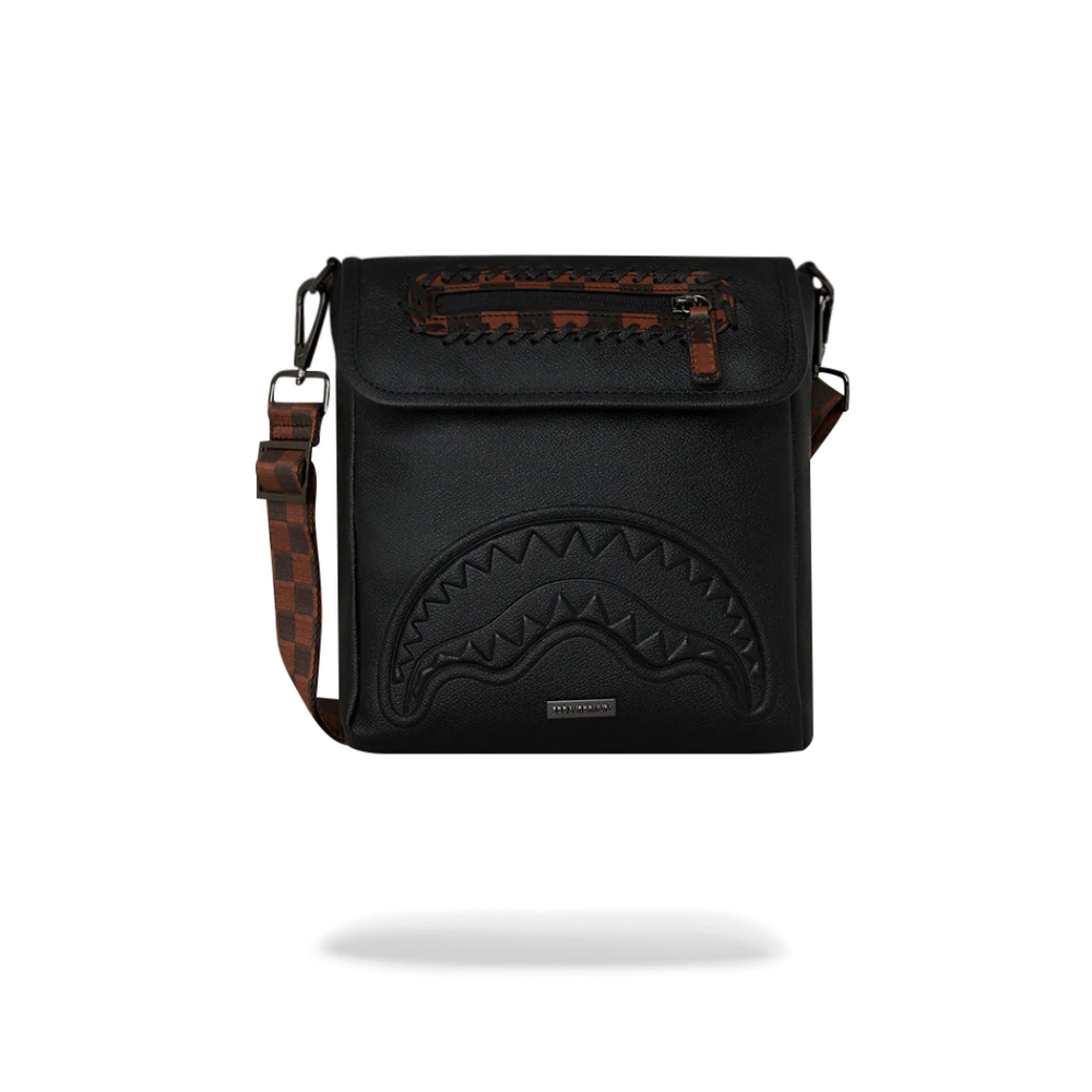 Sprayground Dose Of Check Deux Messenger Sling