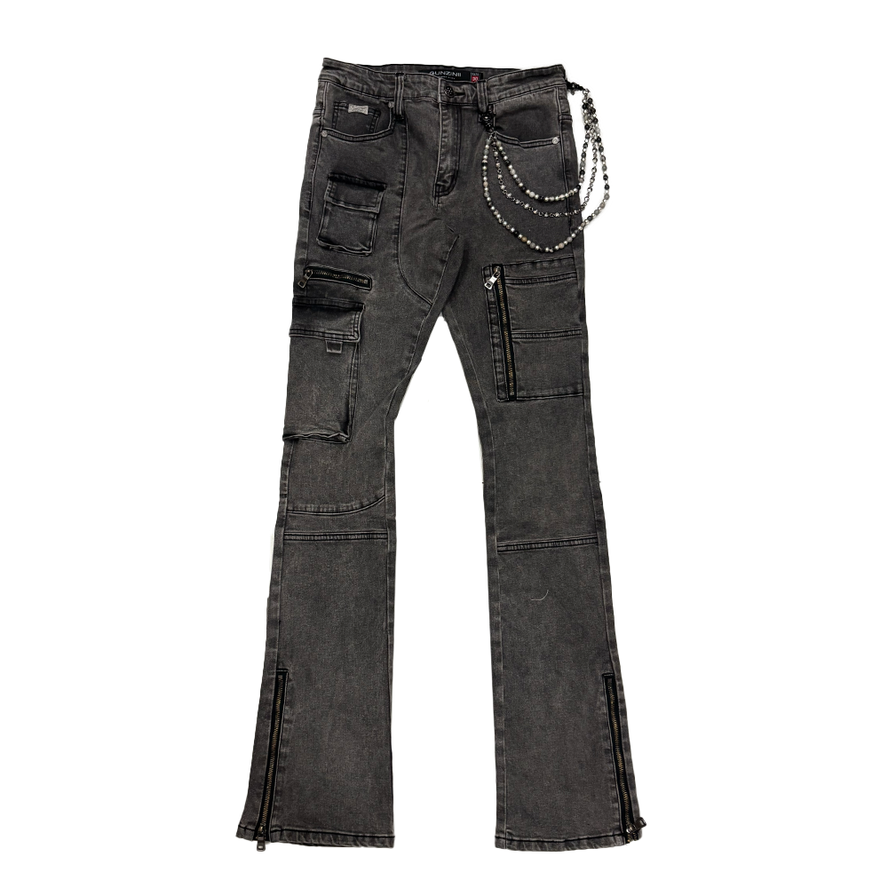 Gunzinii Demin Pant Grey