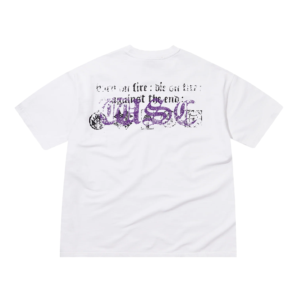 WSC PURPLE RHINESTONE TEE BACK