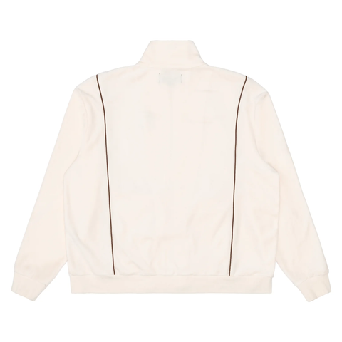 SINCLAIR VELOUR PIPING JACKET CREAM