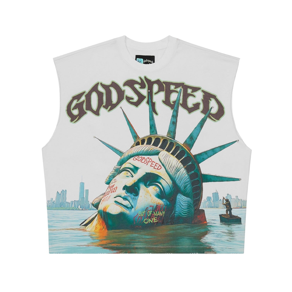 Godspeed Sunken Liberty Sleeveless T Shirt