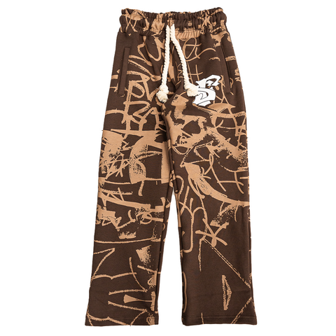 Forever Situated Graffiti Sweatpants