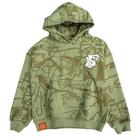 Forever Situated Graffiti Hoodie