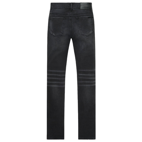 RTA Bryant Charcoal Destruction Jeans