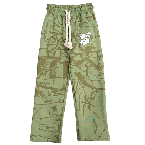 Forever Situated Graffiti Sweatpants