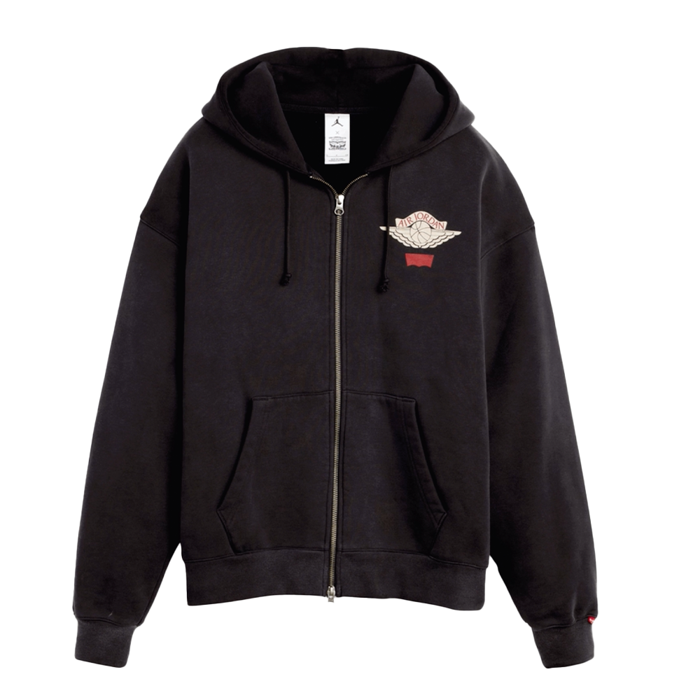 Jordan x Levi's Black Full-Zip Hoodie
