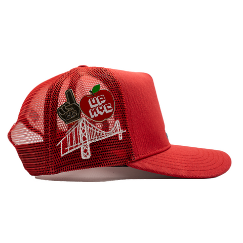 UP NYC Trucker Red