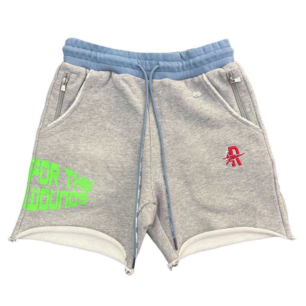 Rough Play Grey/Blue Short SET