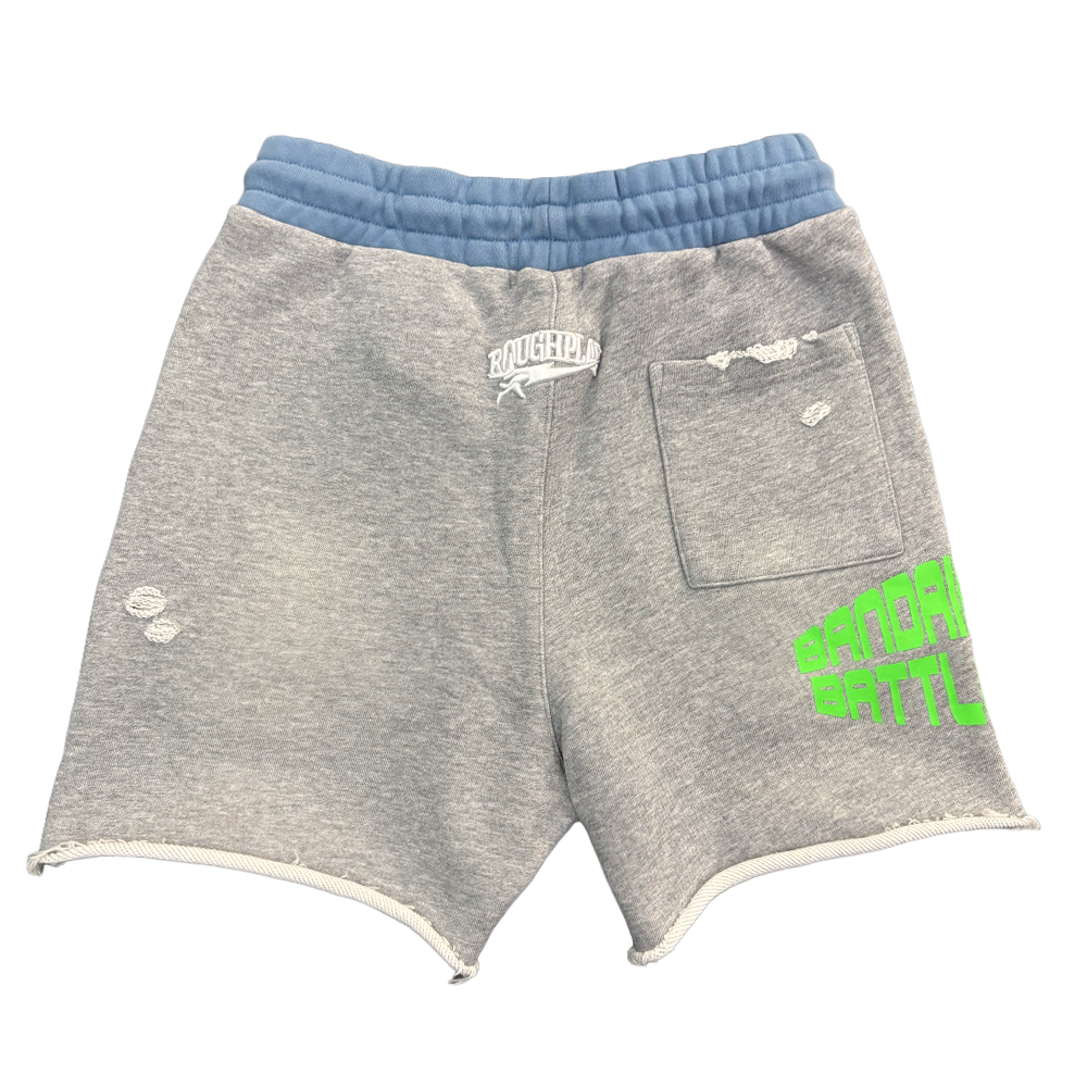 Rough Play Grey/Blue Short SET
