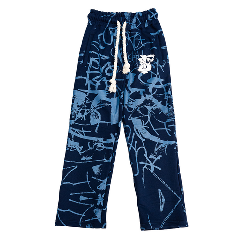 Forever Situated Graffiti Sweatpants