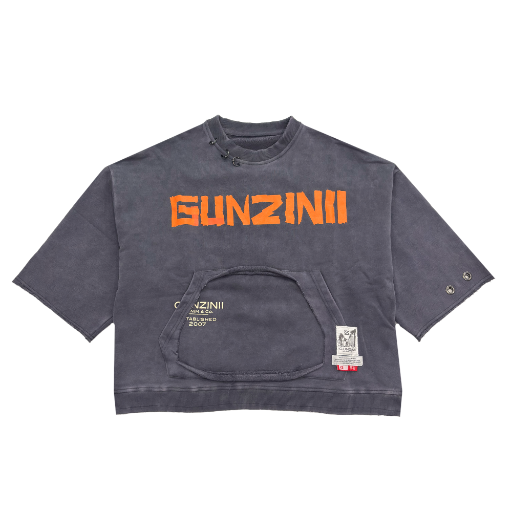 Gunzinii Kangaroo Pocket T-Shirt Short Set
