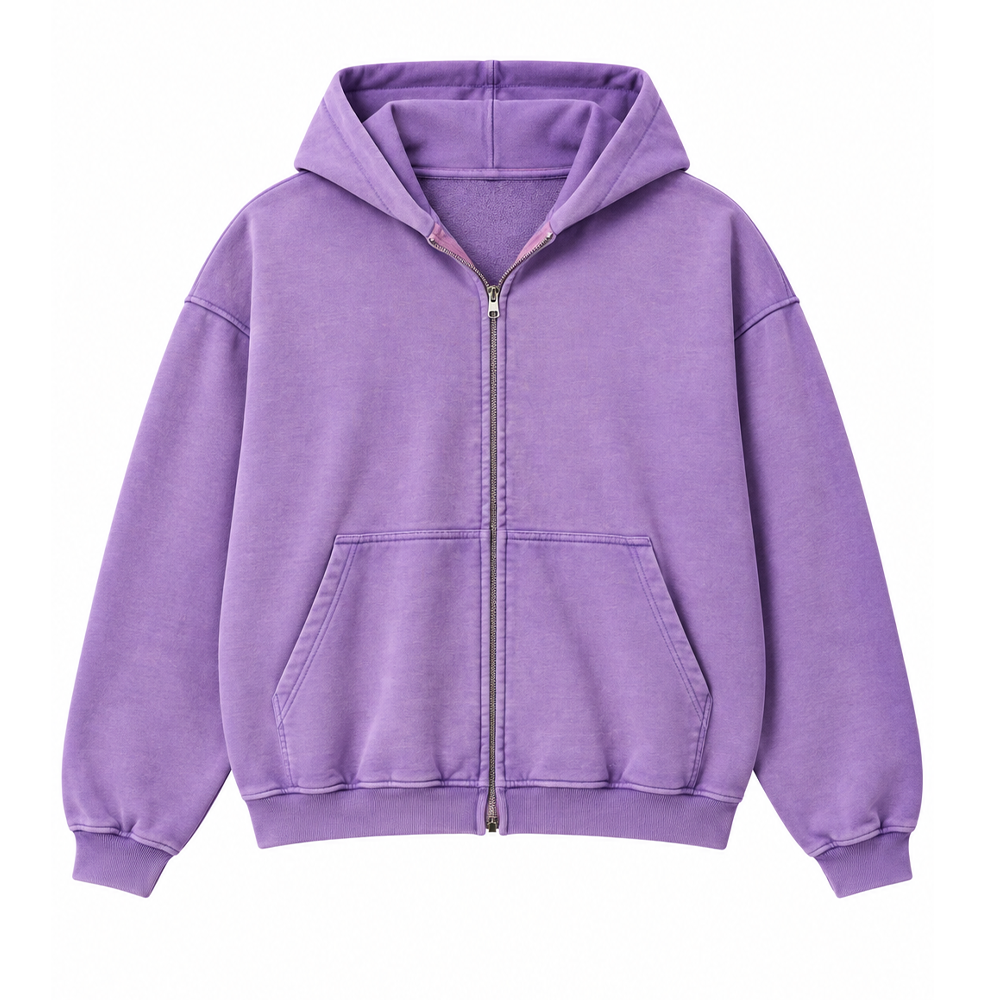 MNML Vintage Zip Up Hoodie