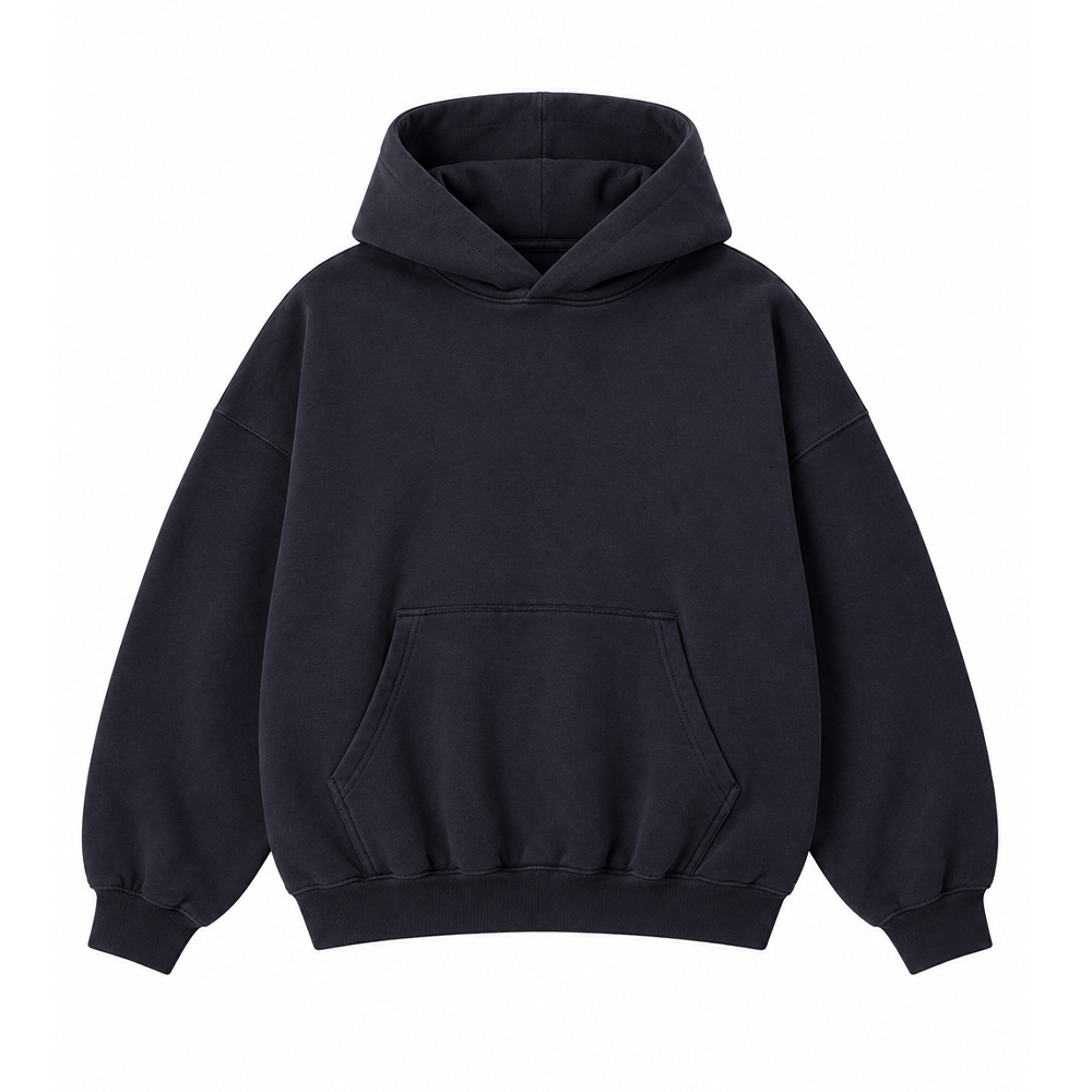 MNML Pullover Hoodie Black