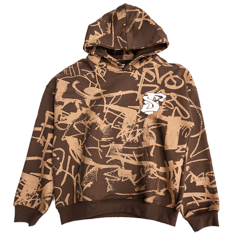 Forever Situated Graffiti Hoodie