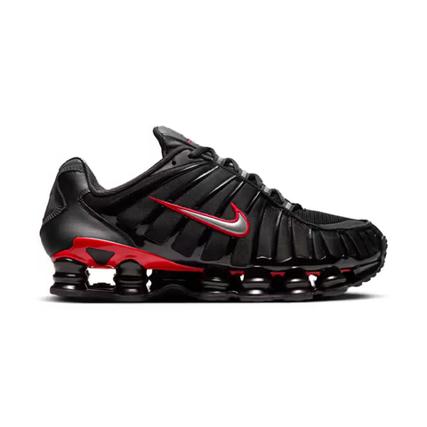 NIKE SHOX TL BLACK UNIVERSITY RED