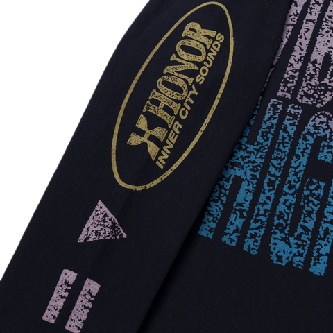 HTG VIBRATIONS LS TEE BLACK