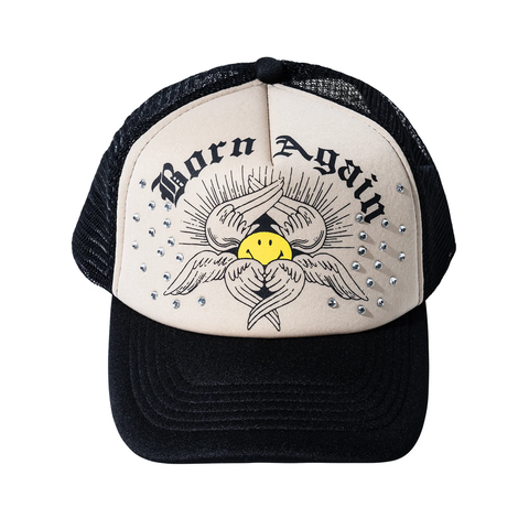 MARKET SMILEY BORN AGAIN TRUCKER