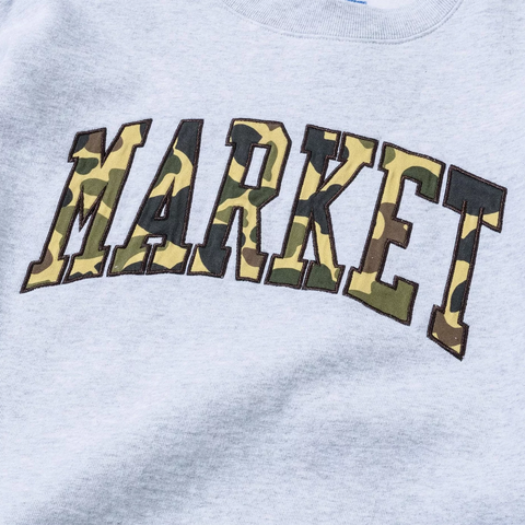 MARKET DUCK CAMO CREWNECK