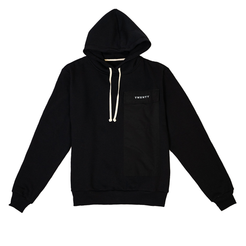 Twenty Sunnyside Brushed Terry Cargo Hoodie