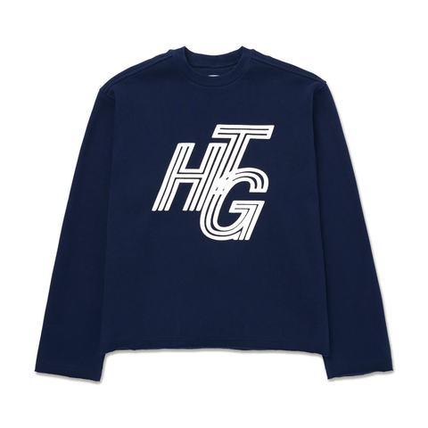 HTG TERRY CREWNECK BLUE