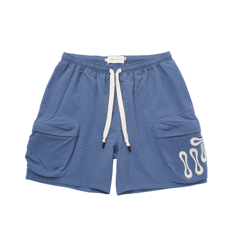 HTG BLUE CARGO SHORT