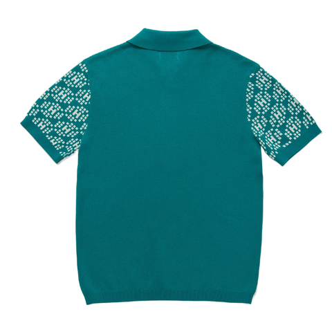 HTG Knit H Pattern Polo