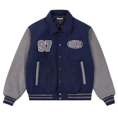 League Melton Wool Varsity Jacket