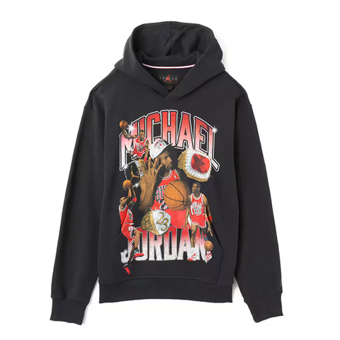 JORDAN MEN'S PULLOVER HOODIE BLACK