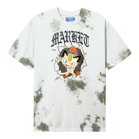 Market Meowth Dye Tee