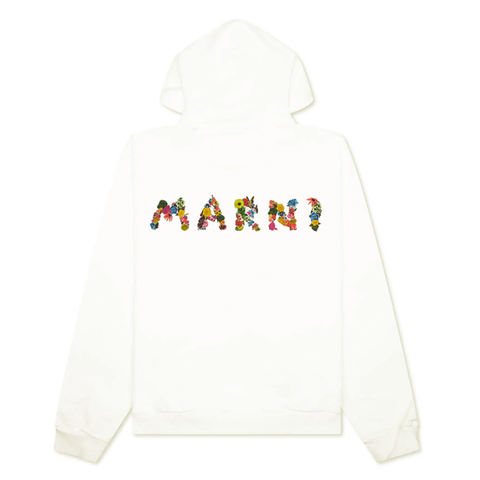 Marni Collage Bouquet Hooded Sweatshirt