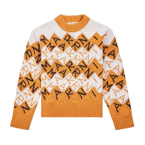 Marni 3D Blocks Logo Sweater