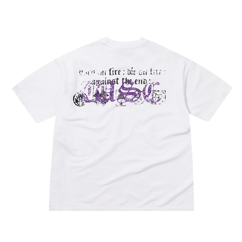 WSC PURPLE RHINESTONE TEE BACK