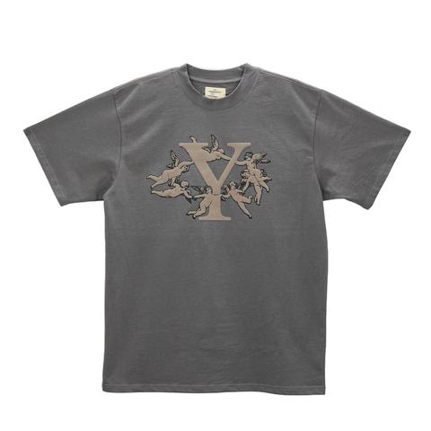 YID ANGELS TEE CEMENT FRONT