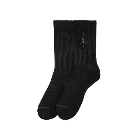 JORDAN X TRAVIS SOCKS BLACK