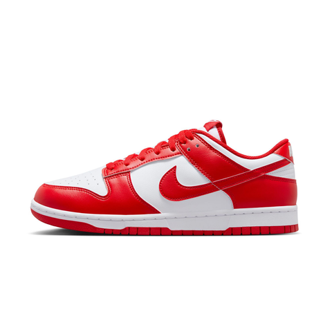 NIKE DUNK LOW WHITE UNIVERSITY RED